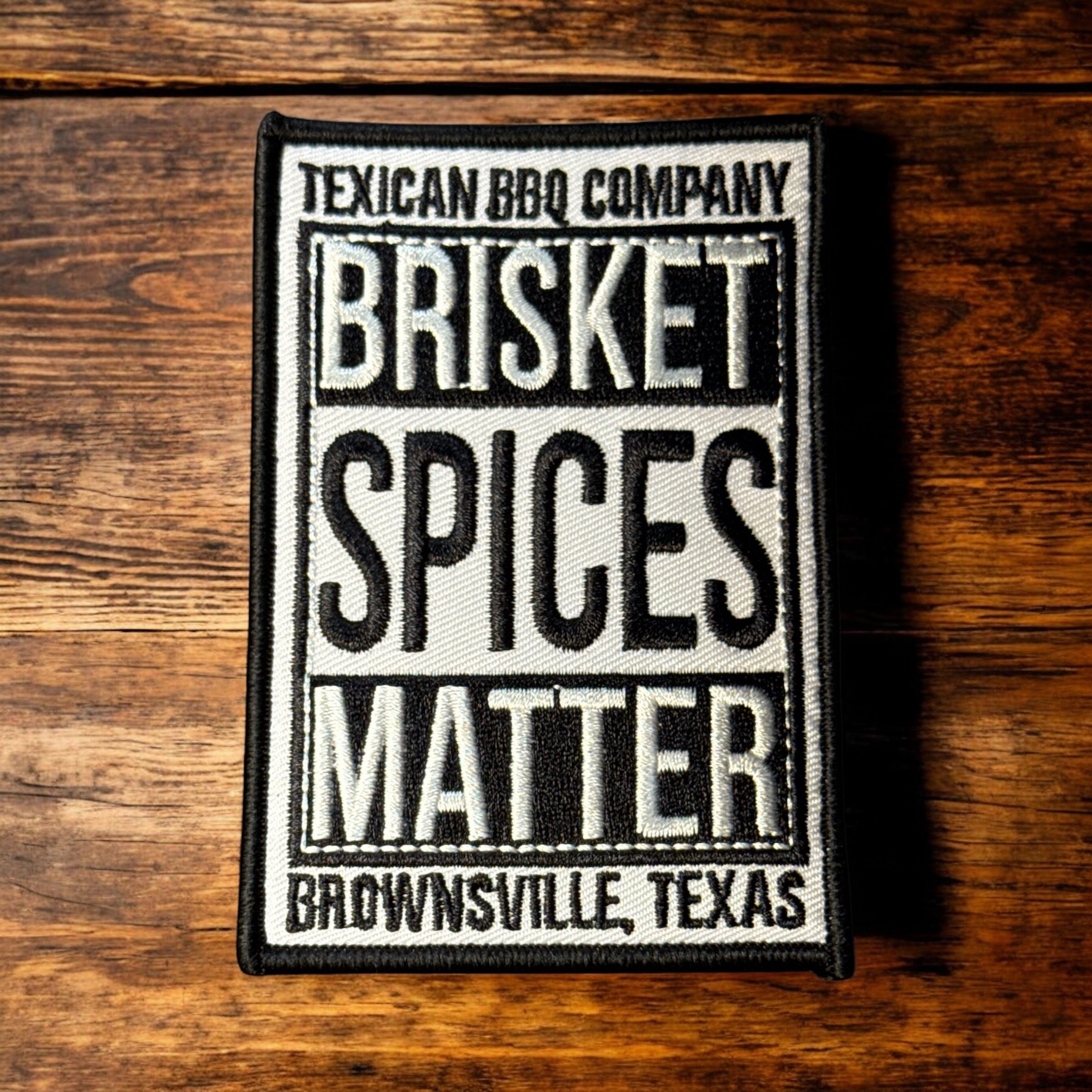 BRISKET SPICES MATTER PATCH