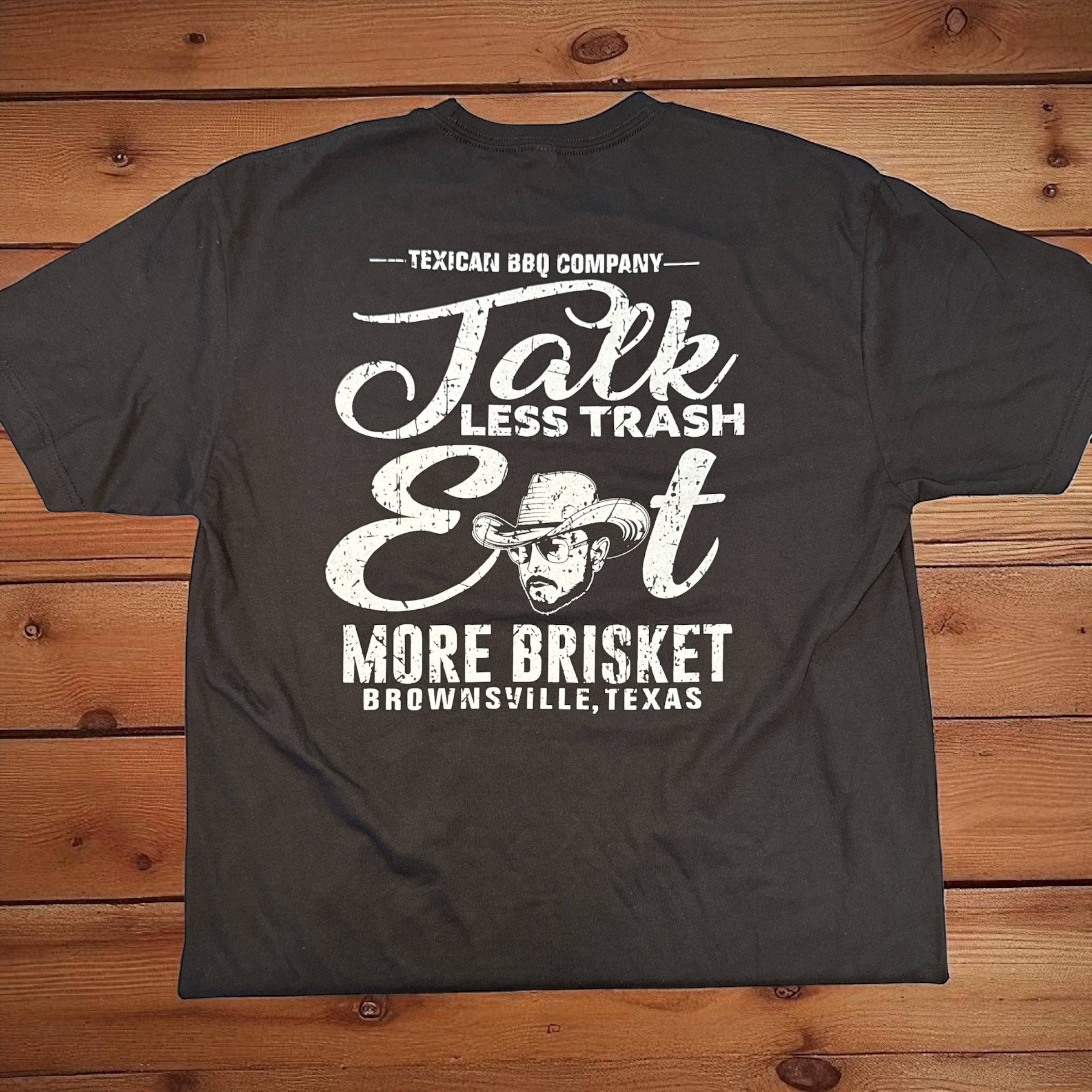 Talk Less Trash, Eat More Brisket